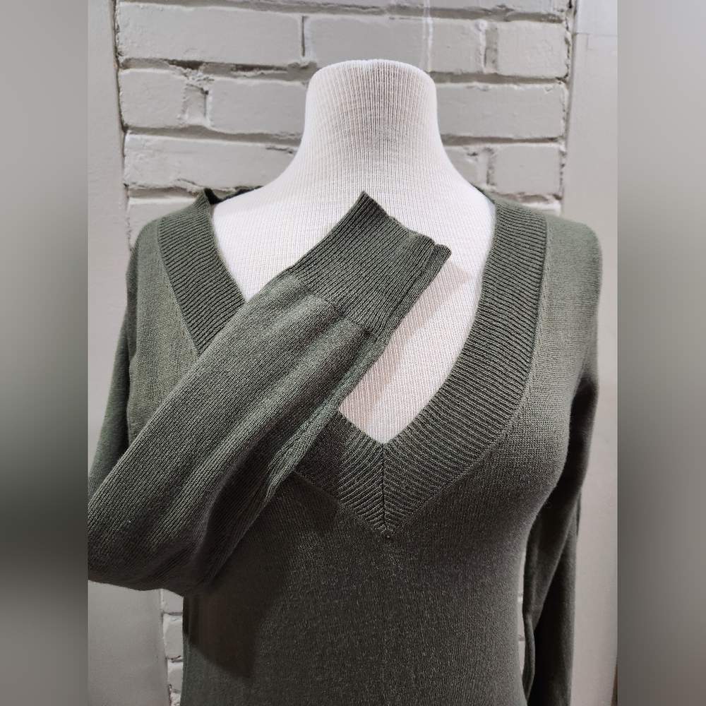 Derek Heart bodycon dress, green, L